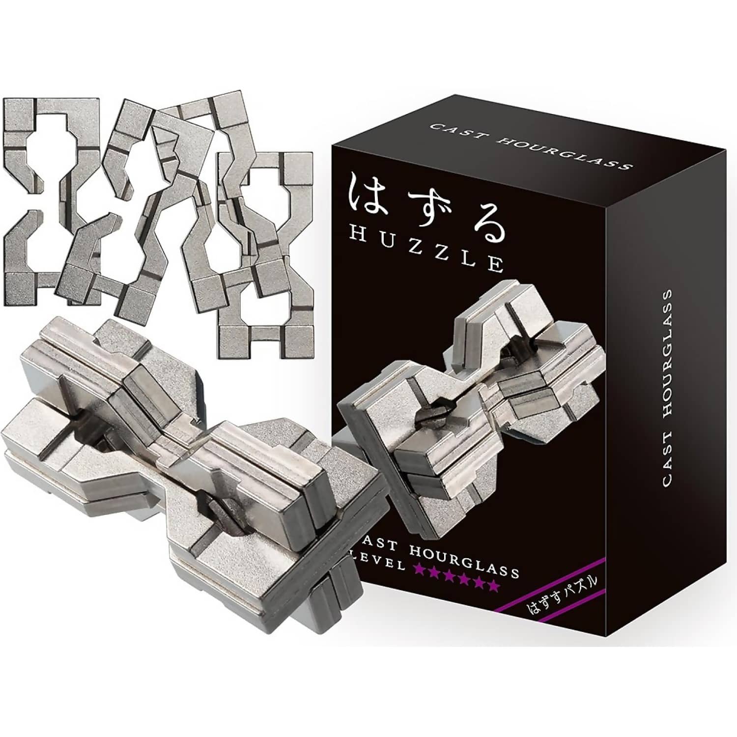 Hanayama - Huzzle Hourglass Level 6 - Cast Puzzle