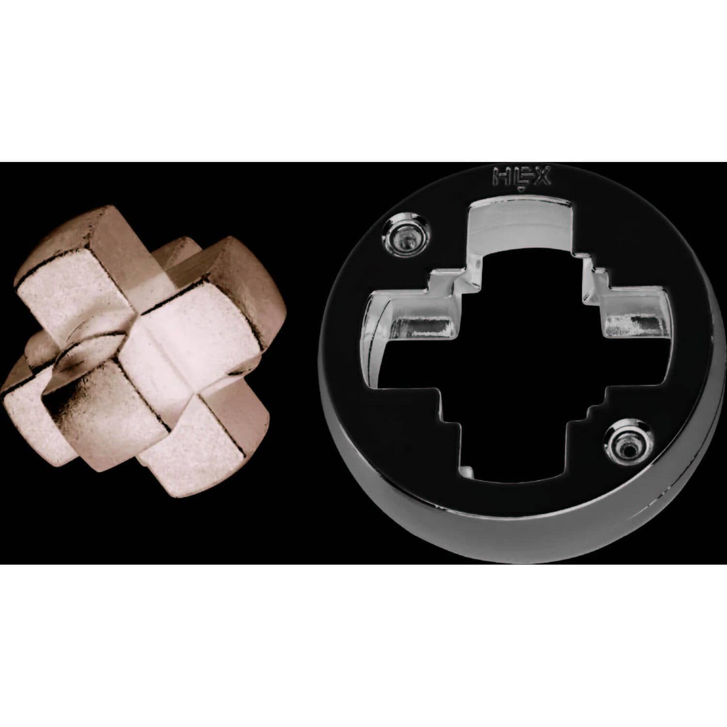 Hanayama - Huzzle Hex Level 3 - Cast Puzzle - Image 3