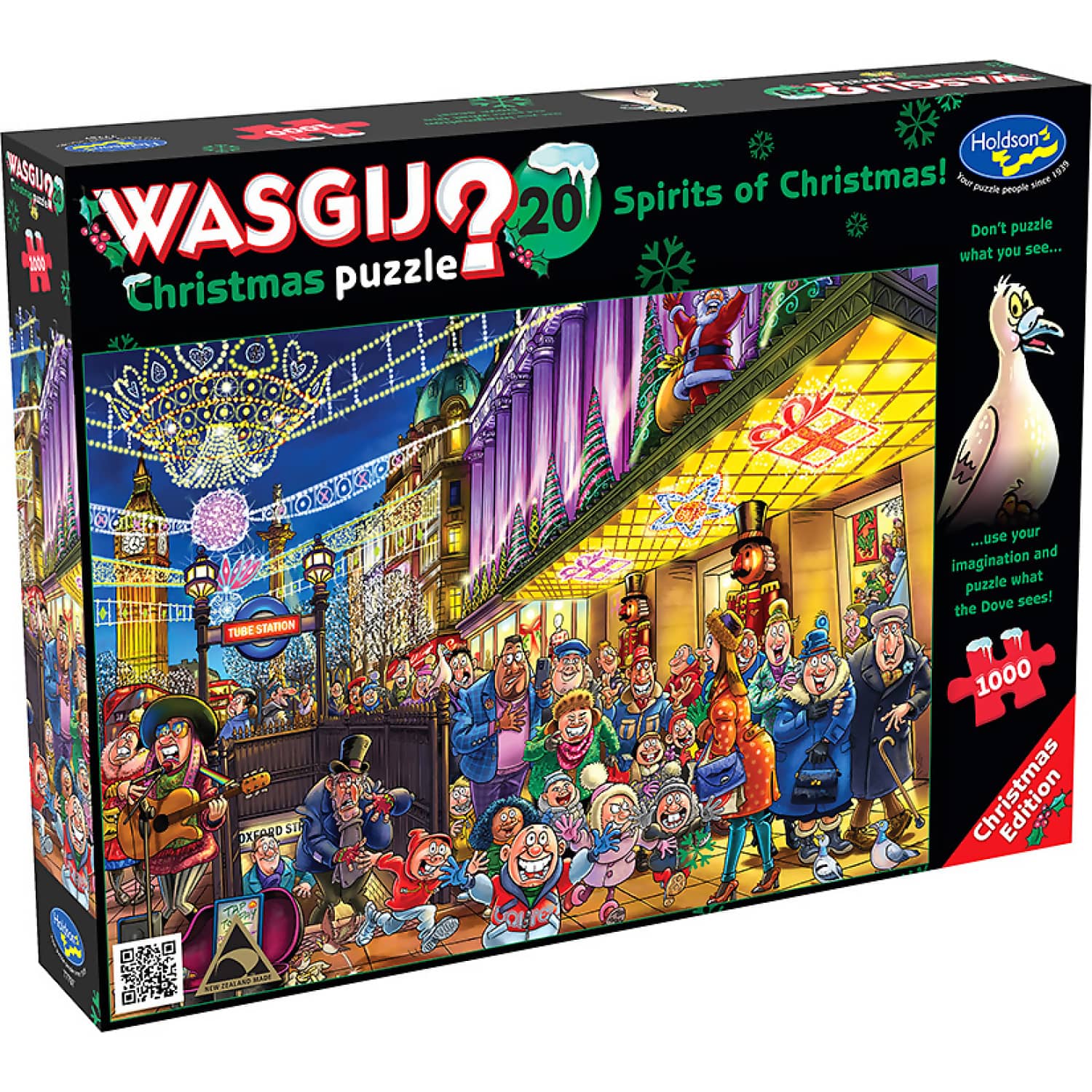 Wasgij? - No.20 Spirits Of Christmas! Jigsaw Puzzle 1000pc