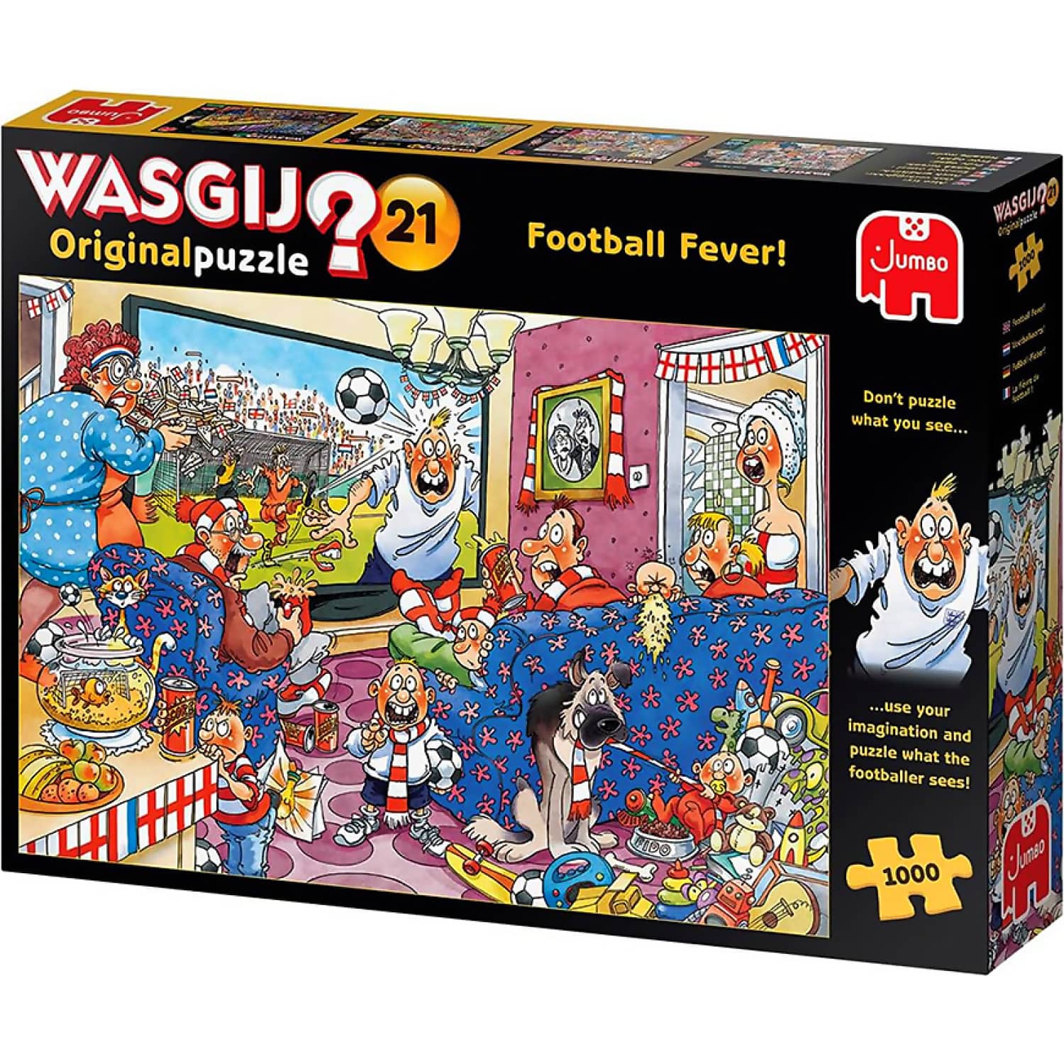 Wasgij? - Original No.21 Football Fever! - Jigsaw Puzzle 1000pc