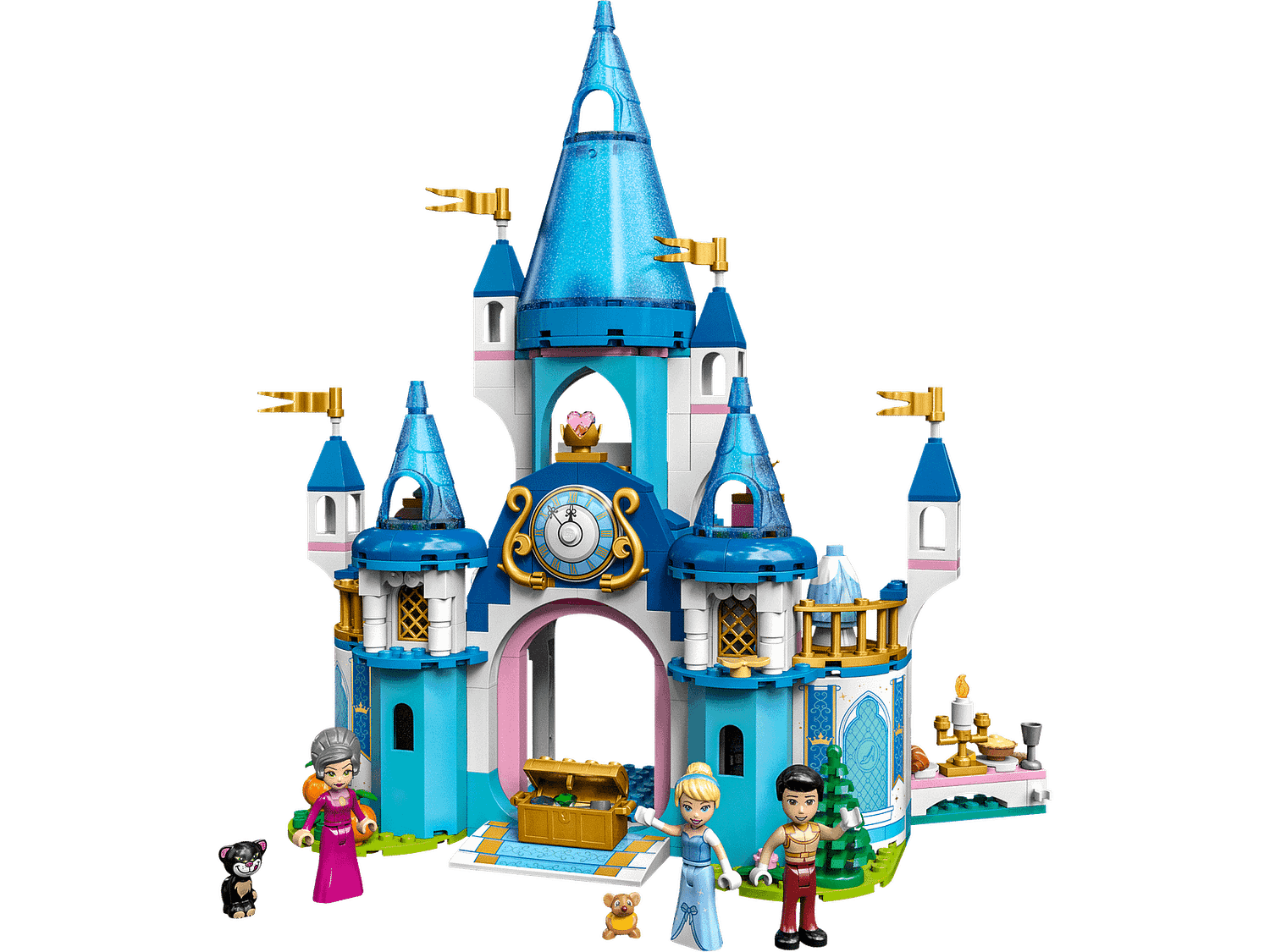 LEGO 43206 Cinderella and Prince Charming's Castle - Disney Princess Frozen - Image 8