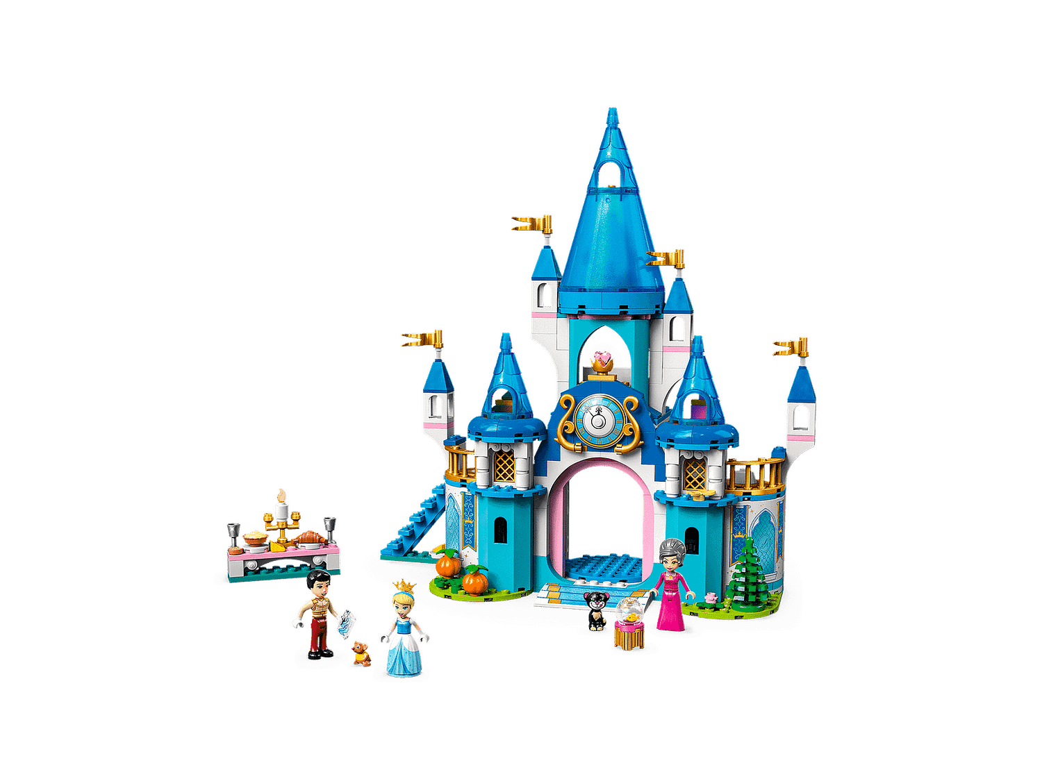 LEGO 43206 Cinderella and Prince Charming's Castle - Disney Princess Frozen - Image 7