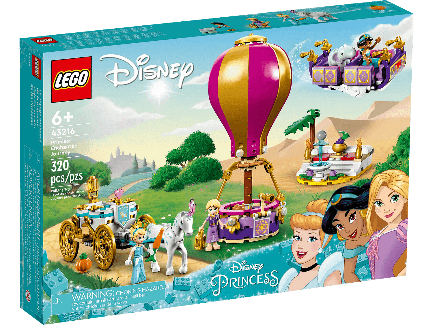 LEGO 43216 Princess Enchanted Journey - Disney Princess