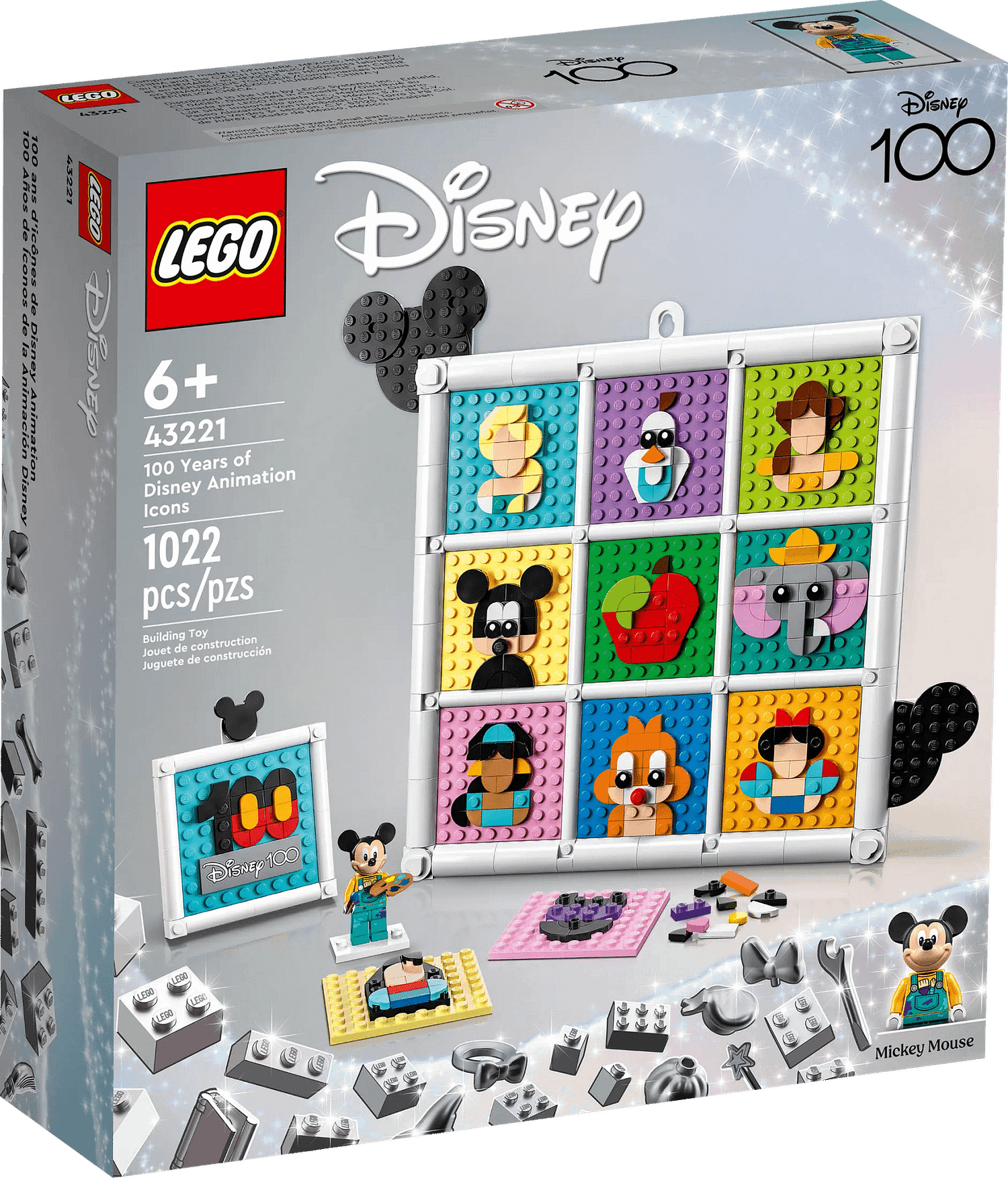 LEGO 43221 100 Years of Disney Animation Icons - Disney