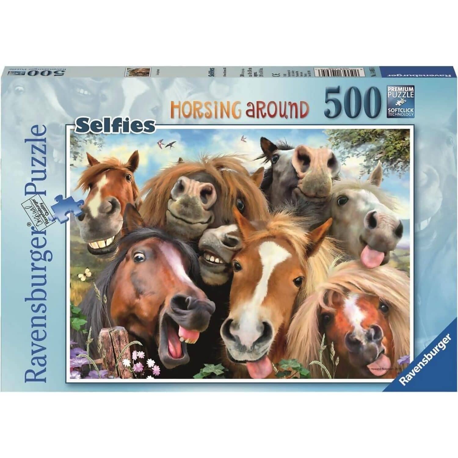 Ravensburger - Selfies Horsing Around Jigsaw Puzzle 500pc