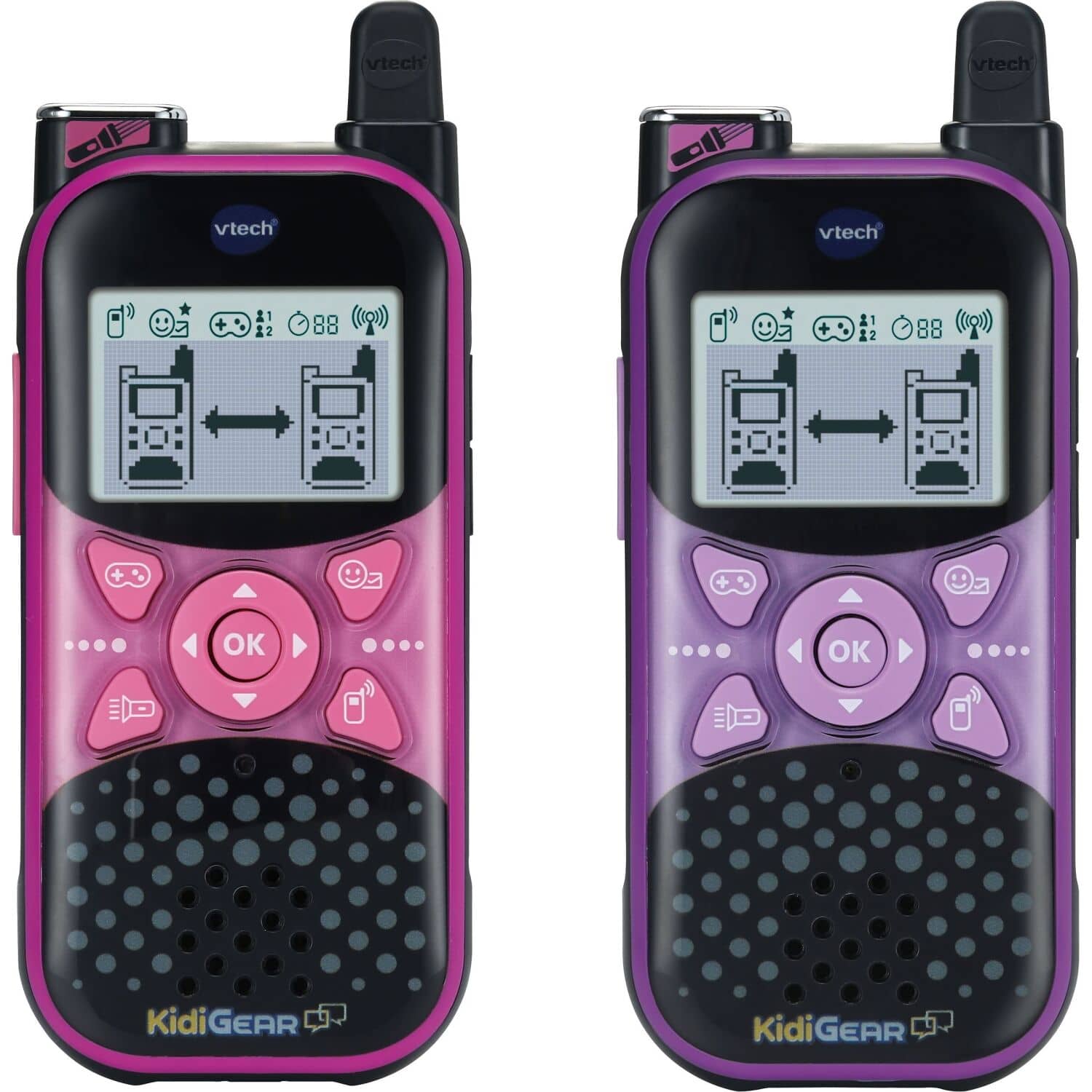 VTech – KidiGear Explorer Two-Way Radio Playset (Pink / Purple) - Image 2