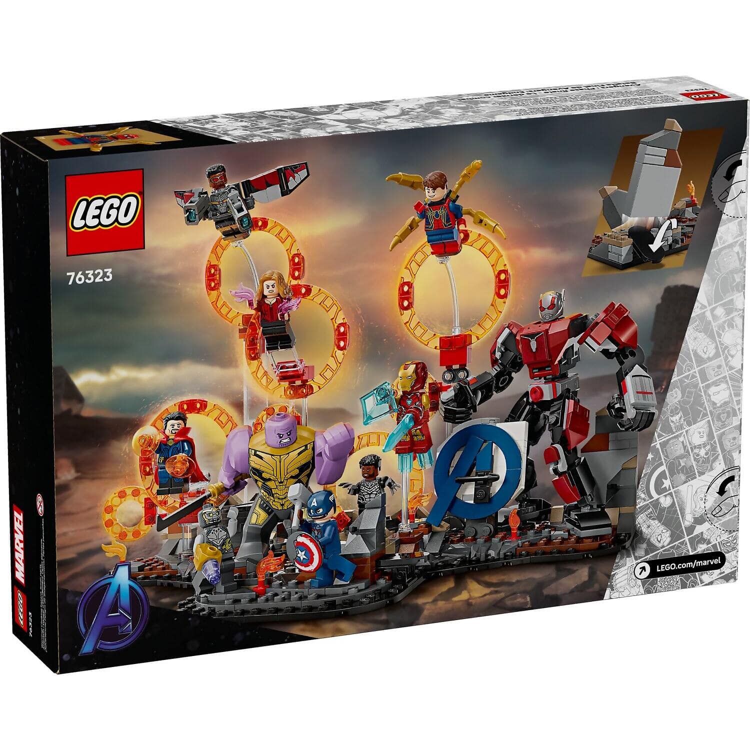 LEGO 76323 Avengers: Endgame Final Battle - Marvel Super Heroes - Image 9