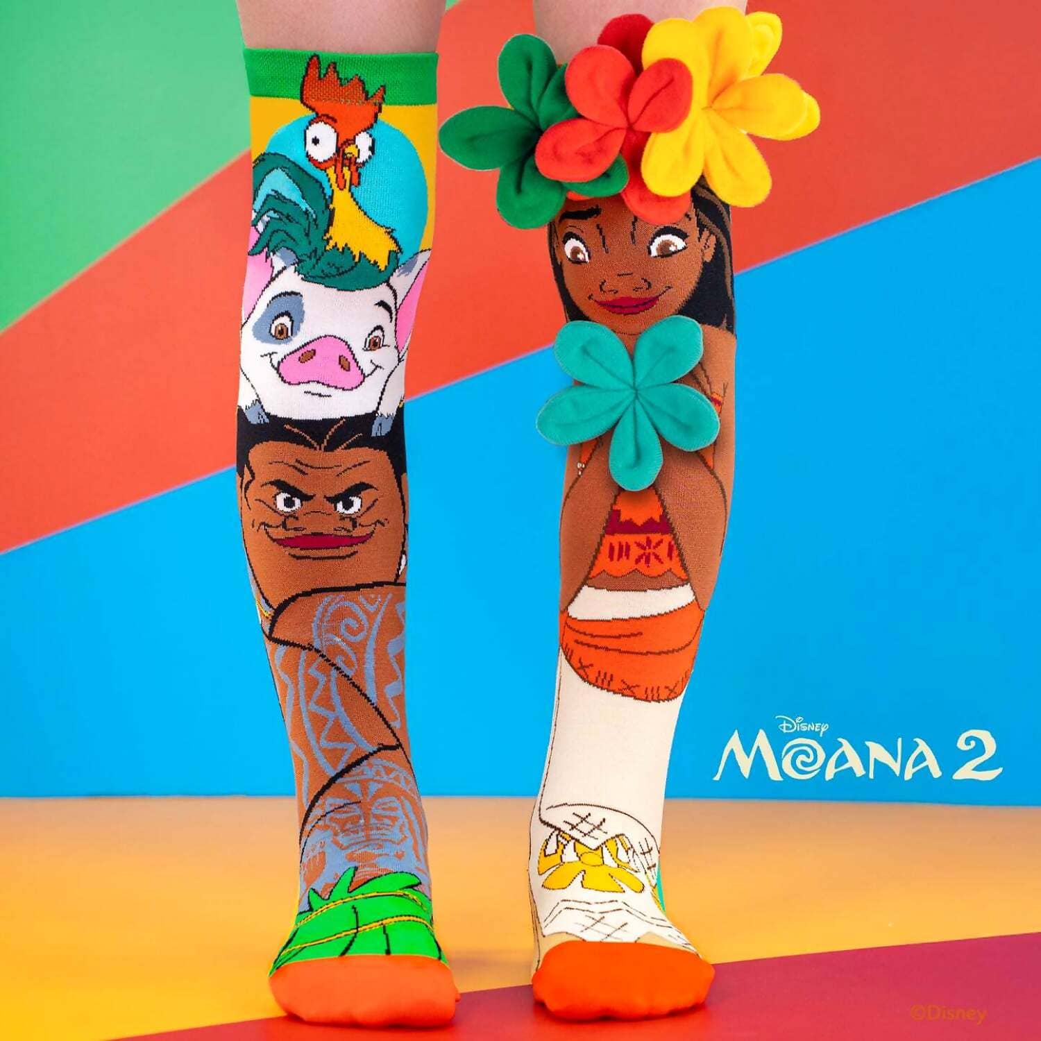 Madmia - Moana Socks Kids & Adults Age 6y+