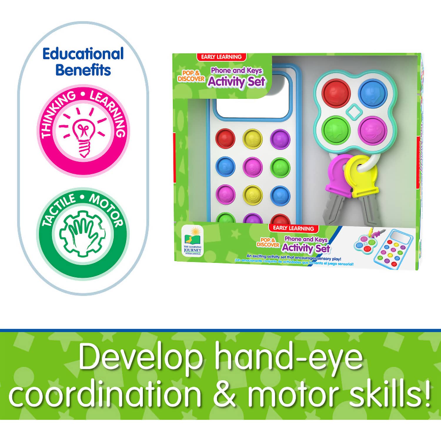 The Learning Journey - Pop And Discover Phone & Keys Activity Set - Image 2