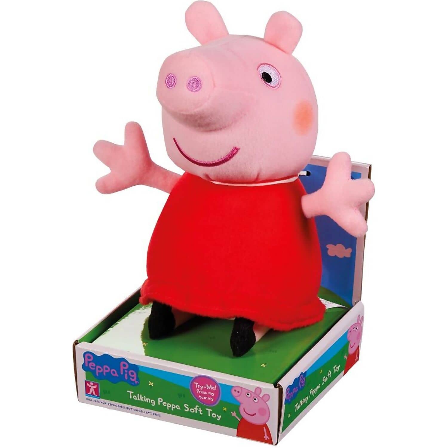 Peppa Pig - Talking Peppa Plush Soft Toy - Jasnor - Image 2