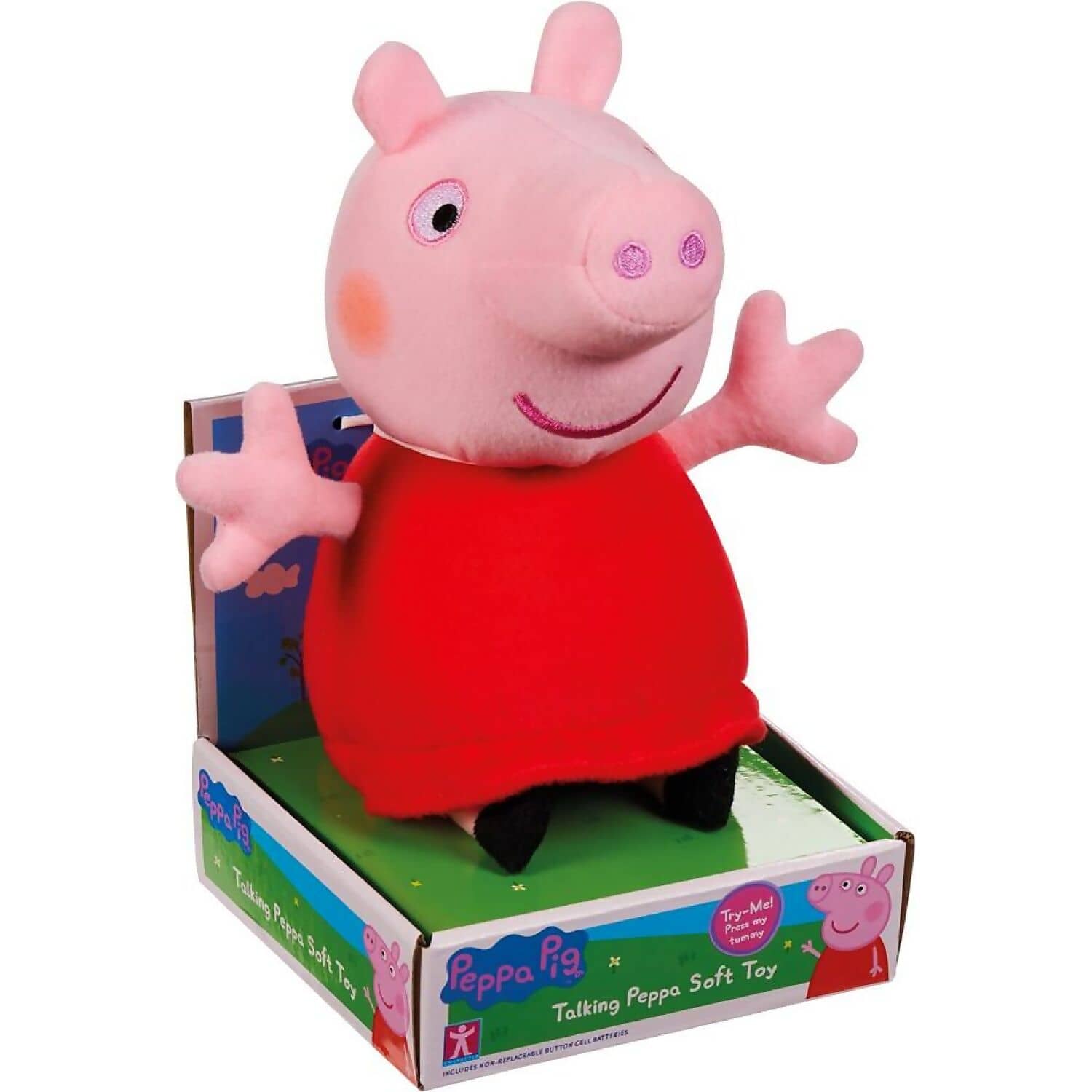 Peppa Pig - Talking Peppa Plush Soft Toy - Jasnor - Image 4