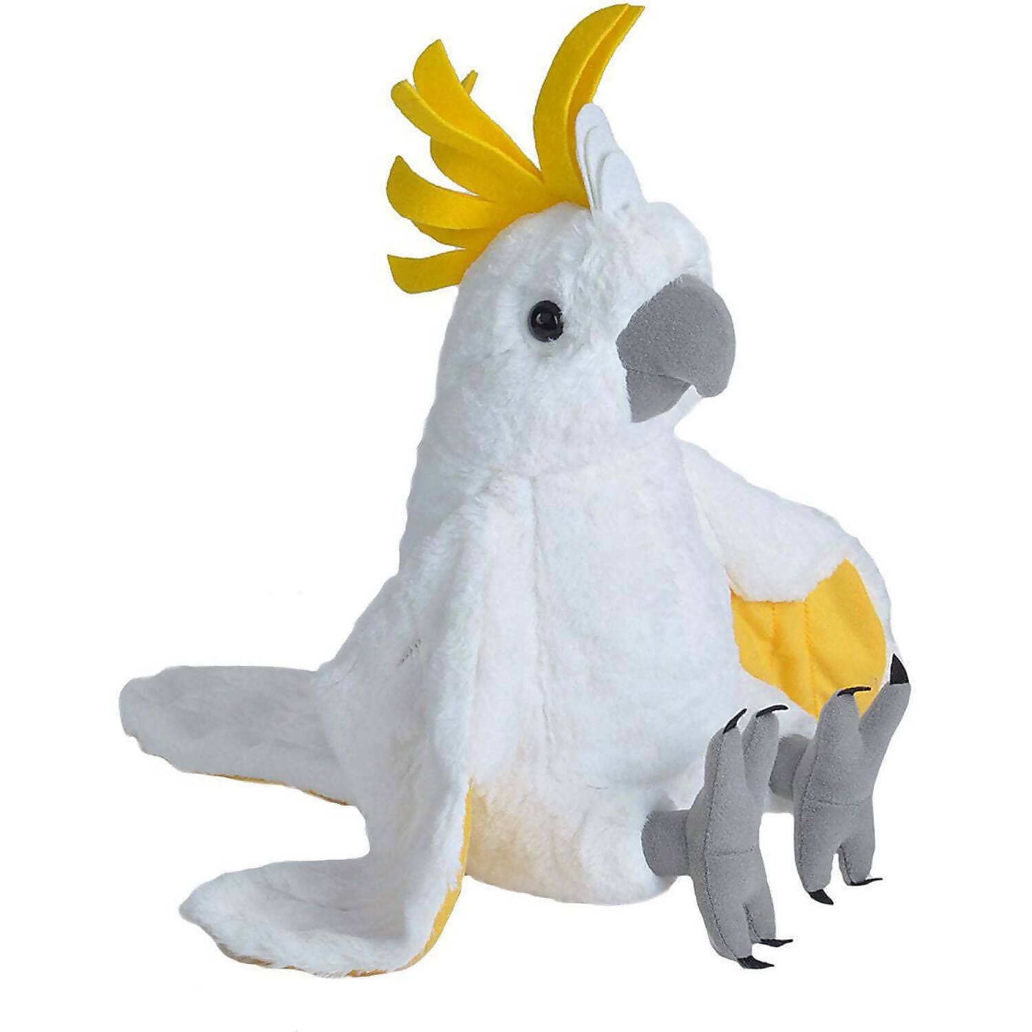 Wild Republic - Cuddlekins Sulphur Crested Cockatoo 12-inch Plush
