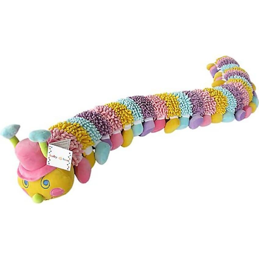 Cotton Candy - Baby Boo Alphabet Shaggy Multi-colour Caterpillar 160cm Plush