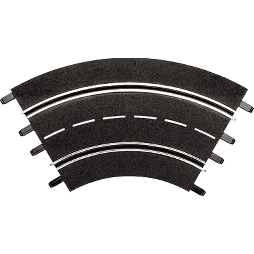 Carrera Digital 1:32 Accessories - Curve 1/60° (3) 3 x track pieces - Slot Car Track Accessories also Suits 1:24 & Evolution - Image 2