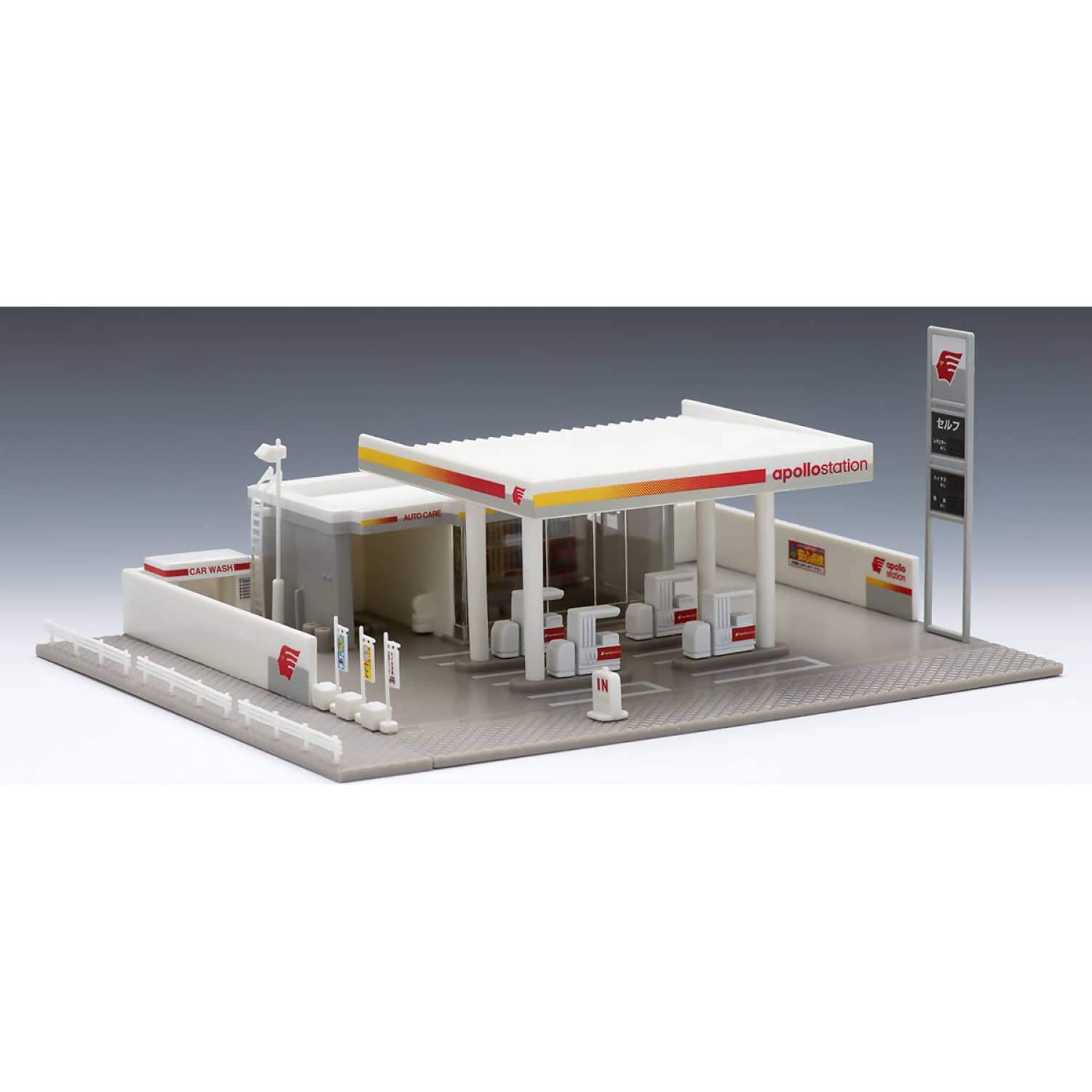 Tomix - Gas Station Idemitsu N Scale - Model Railway Accessory