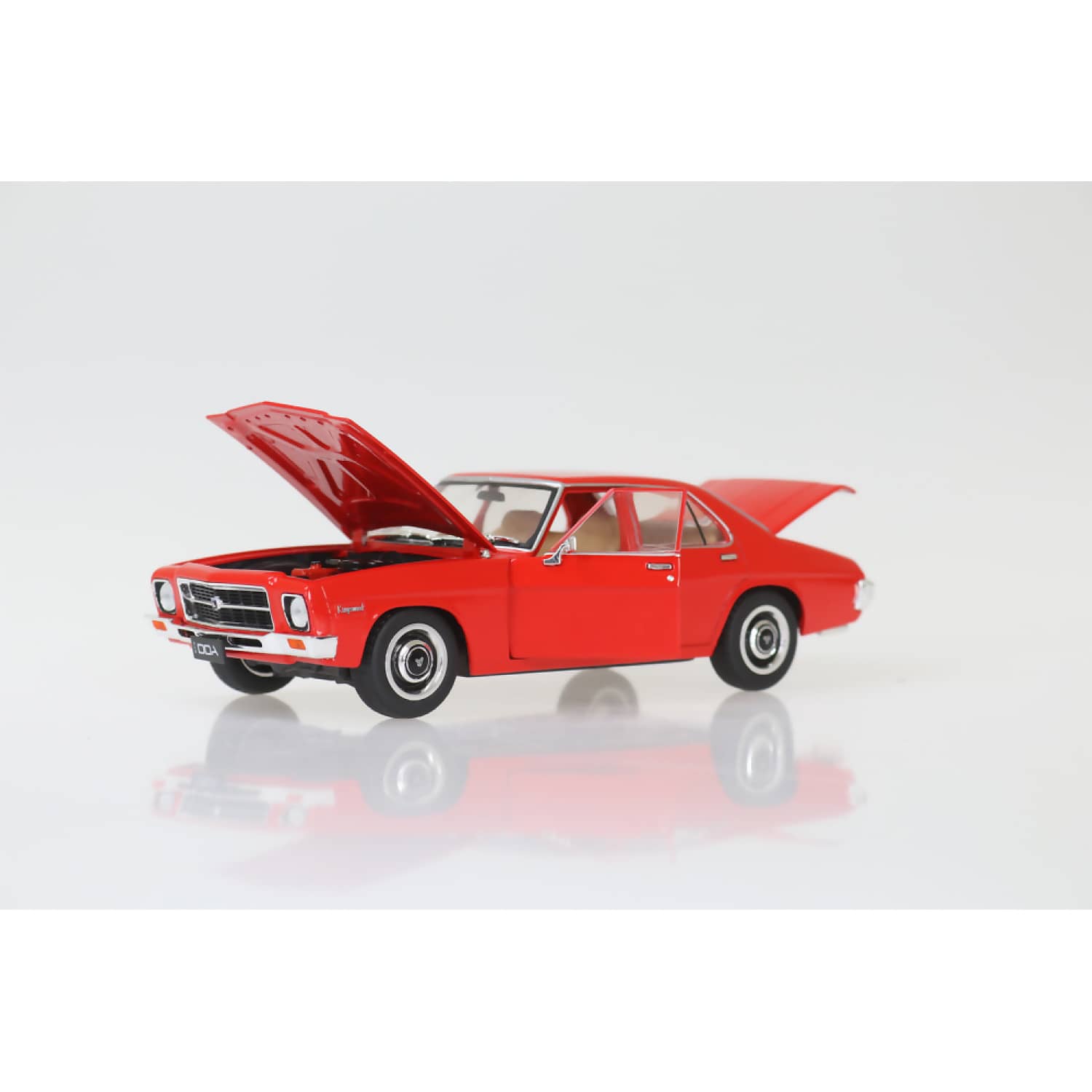 DD Collectibles 1:24 Scale Red HQ Holden Kingswood 4 Door Diecast Model - Image 2