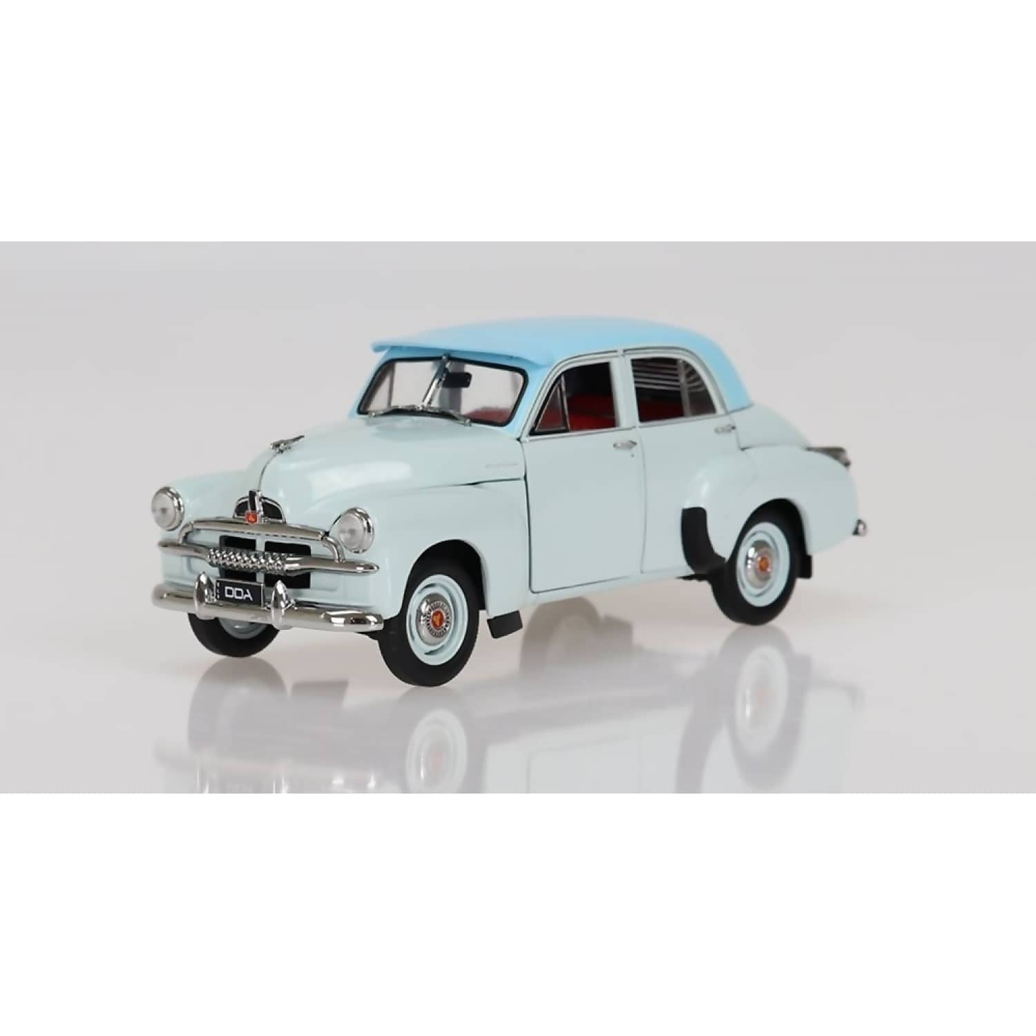 Dda Collectibles 1:24 Scale - 1953 2 Tone Blue FJ Holden Sedan - Diecast Model