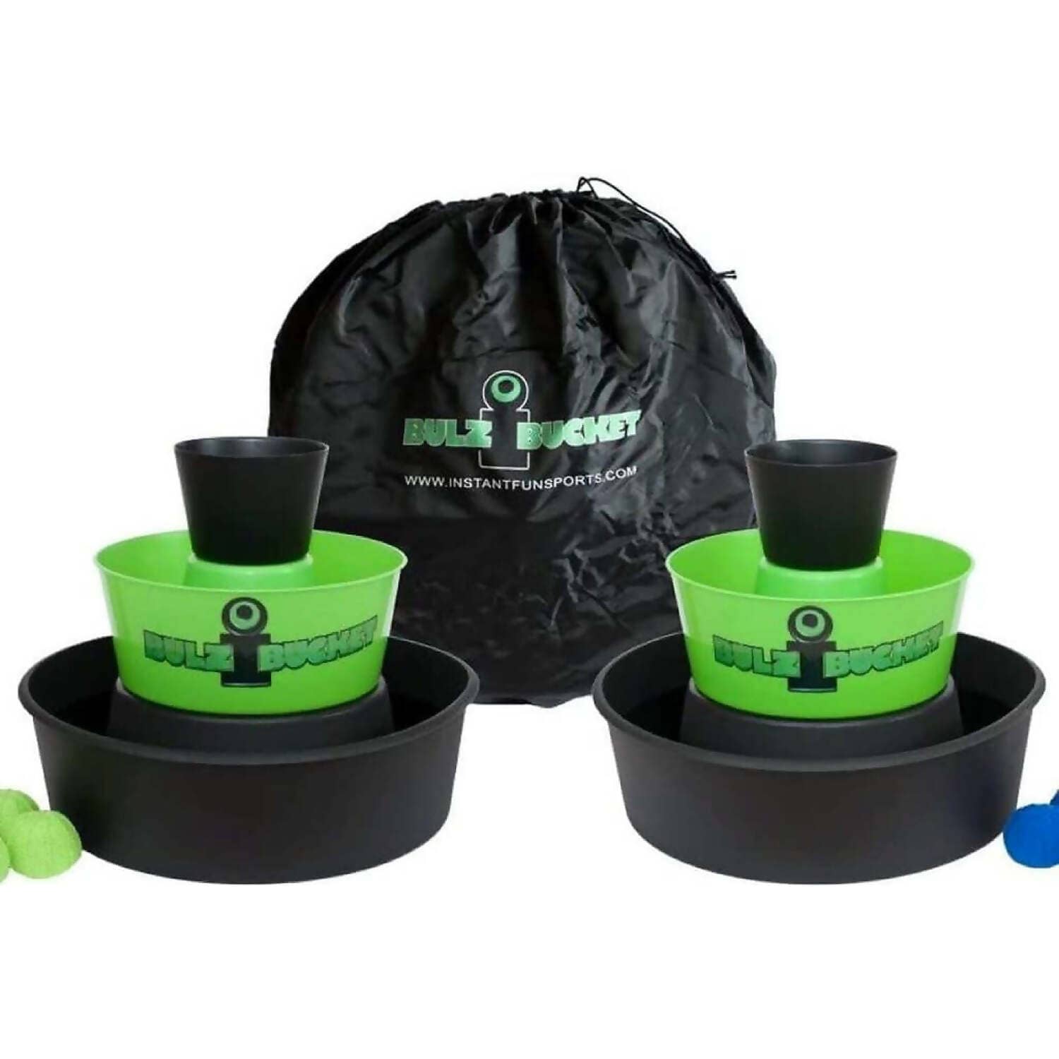 Instant Fun Sports - Bulzibucket Cornhole Green/black - Image 3