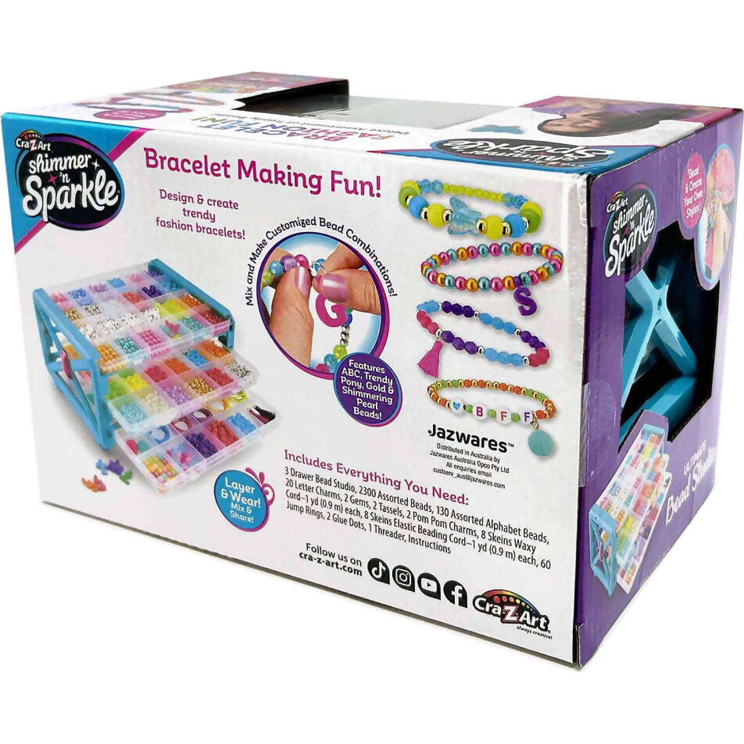 Cra-z-art - Shimmer N Sparkle Ultimate Bead Studio - Image 2