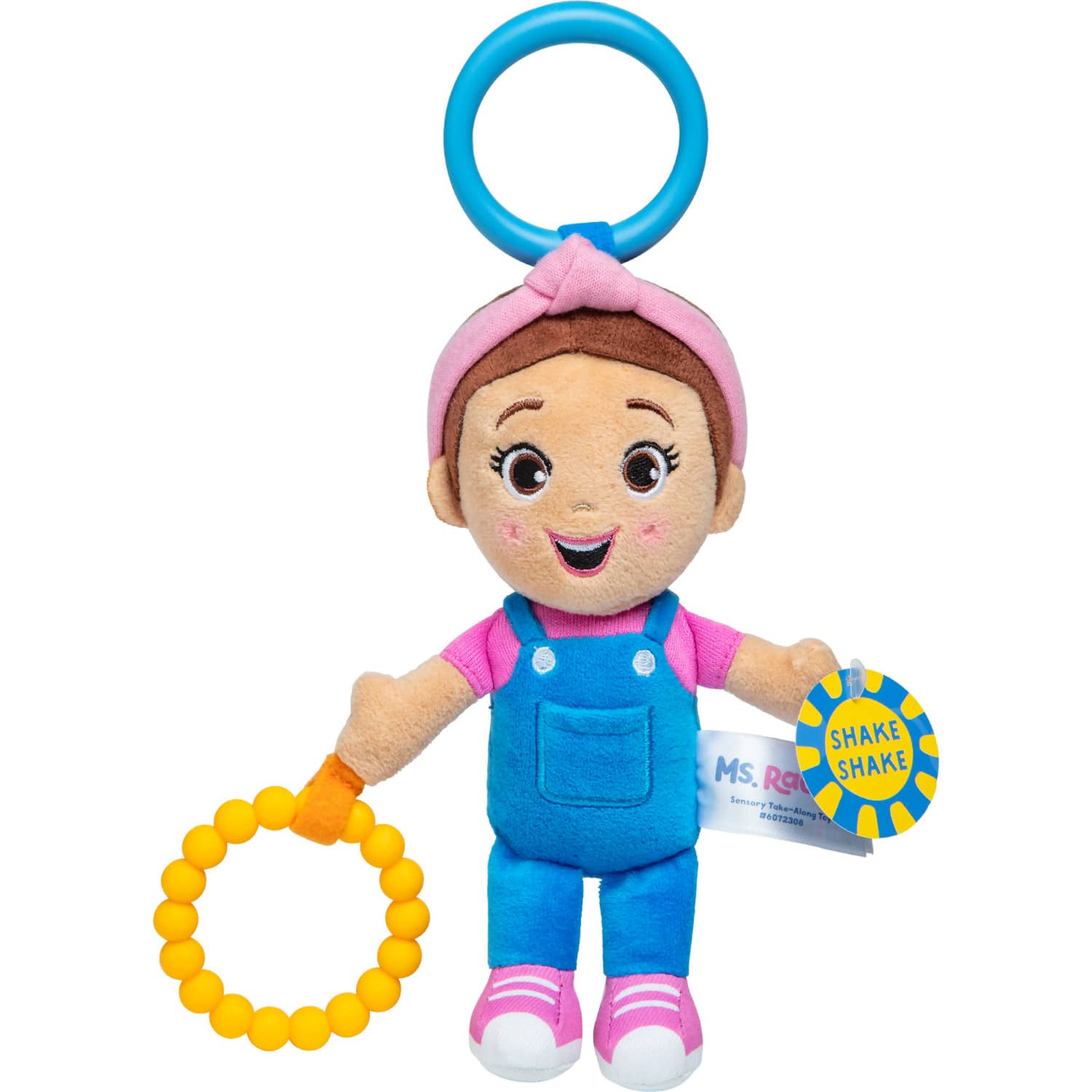 Ms. Rachel - Sensory Take Along Teething Rattle Toy