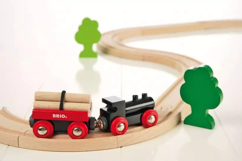 Brio Classic - Wooden Little Forest Train Set 18pce - Image 3