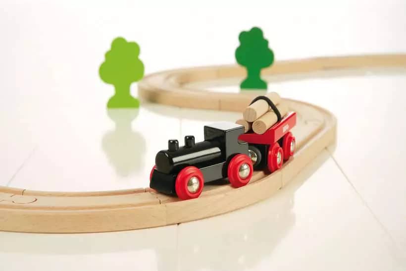 Brio Classic - Wooden Little Forest Train Set 18pce - Image 4