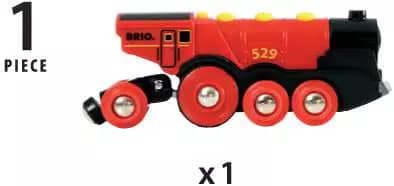 Brio World - Mighty Red Action Locomotive Train - Image 7