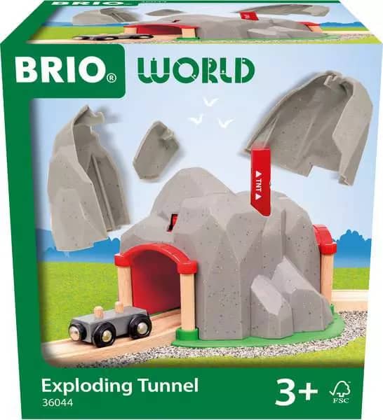 Brio World - Exploding Tunnel 3pce - Image 2