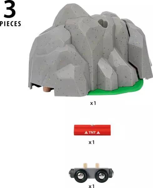 Brio World - Exploding Tunnel 3pce - Image 9