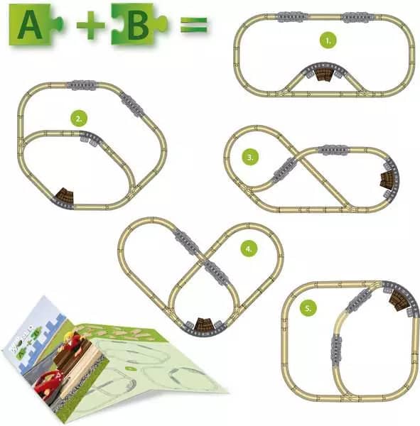 Brio World - Wooden Train Set Starter Travel Train Set 22pce - Image 10