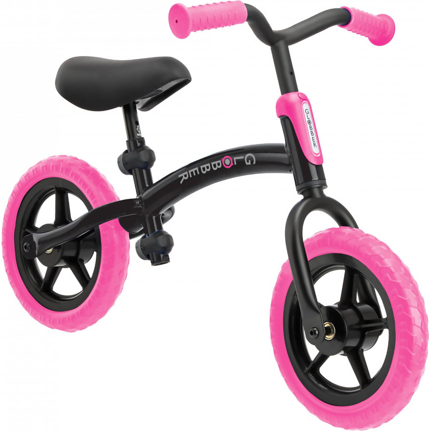 Globber - Go Bike Balance Bike For Toddlers - Neon Pink - Image 6