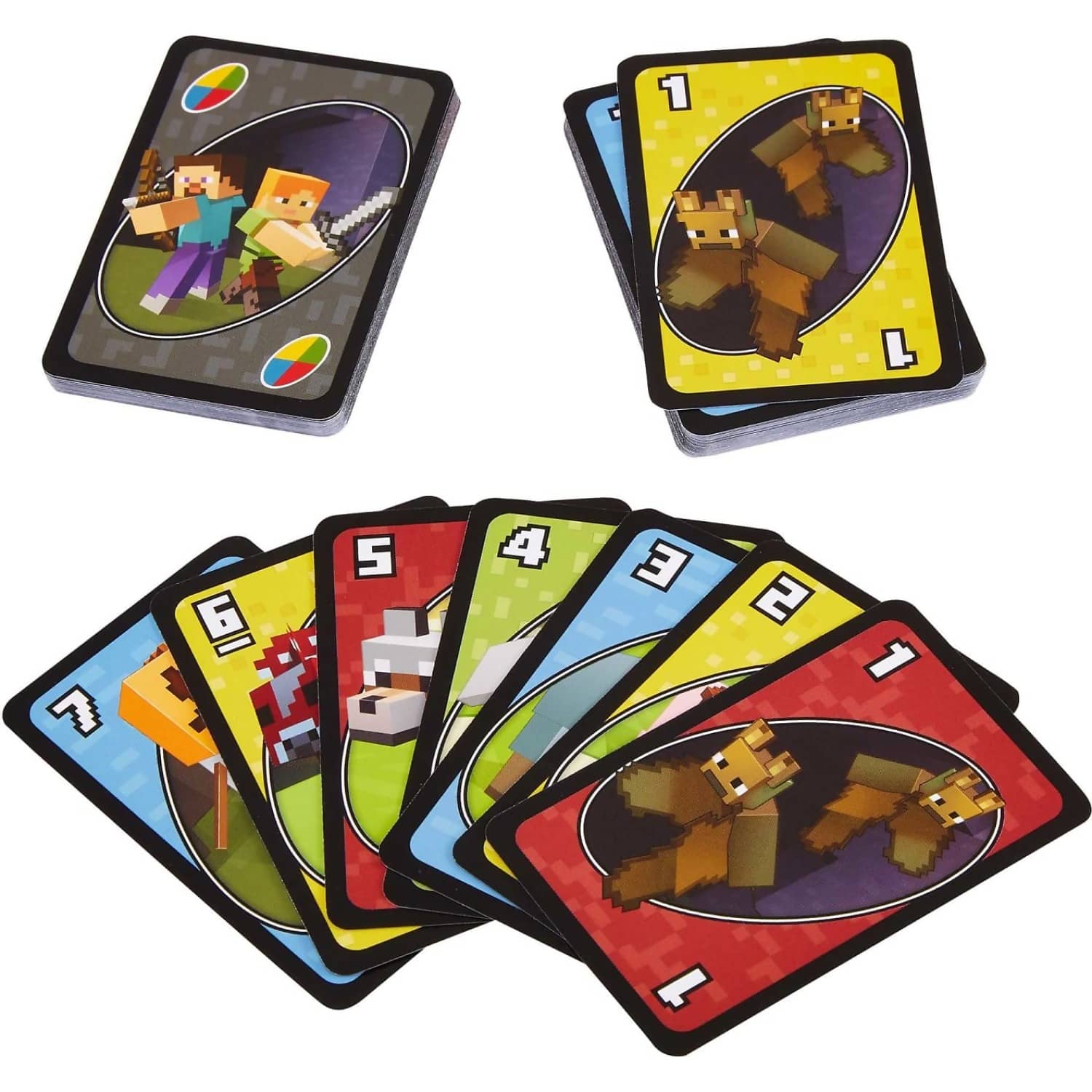 UNO - Minecraft Themed Matching Card Game - Mattel - Image 6