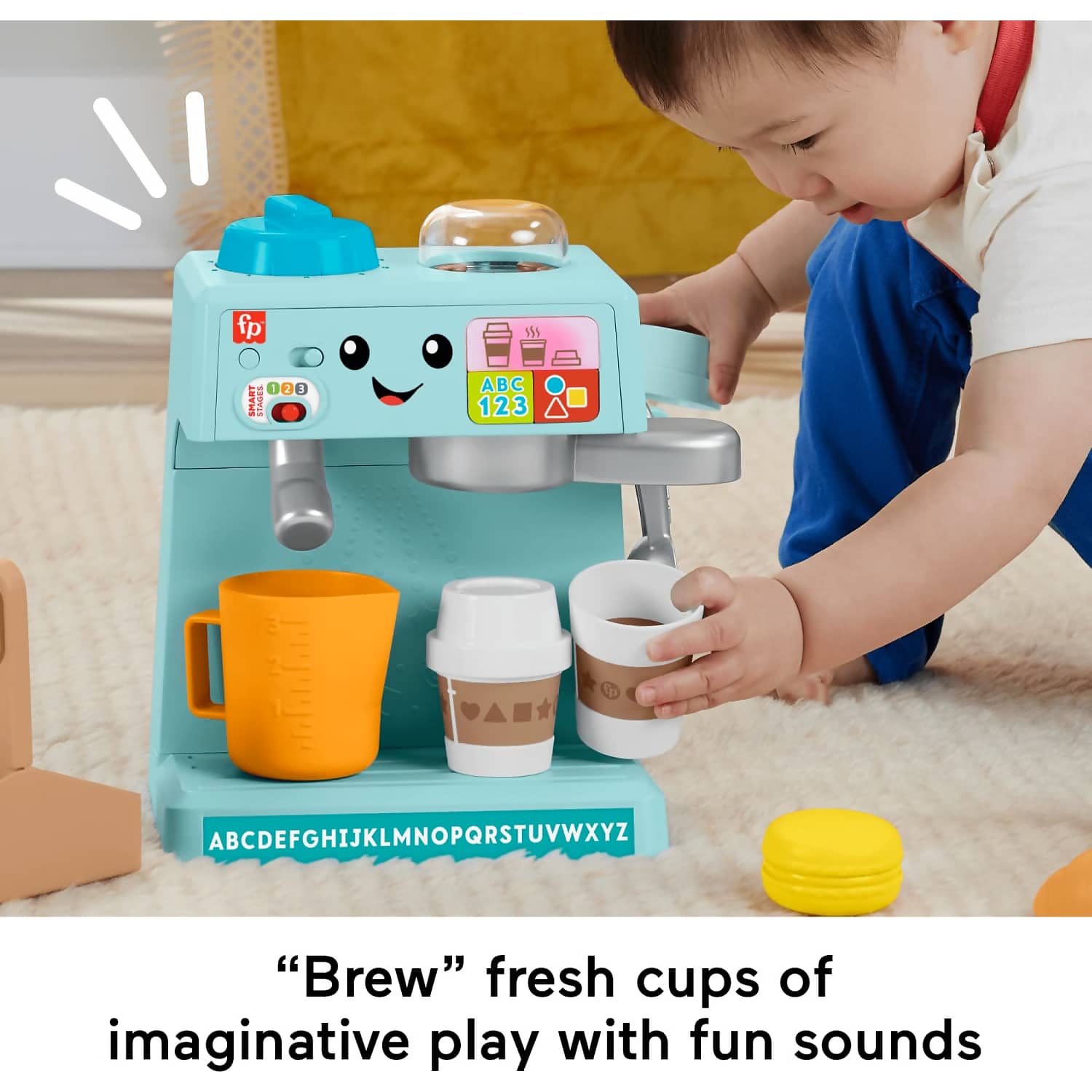 Fisher-Price - Laugh & Learn Learn & Serve Coffee Cafe - Mattel - Image 6