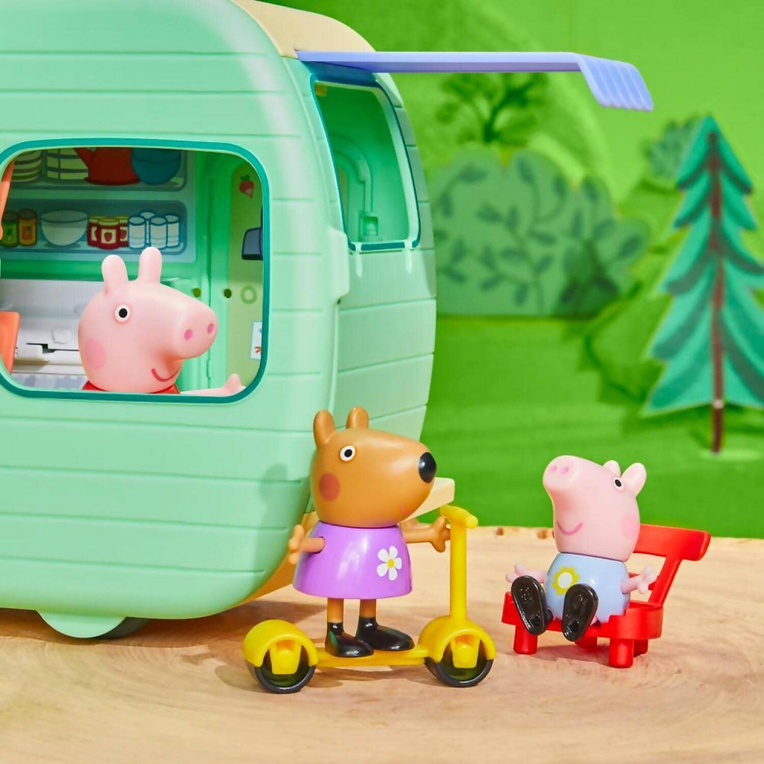 Peppa Pig - Peppa's Caravan Playset - Hasbro - Image 4