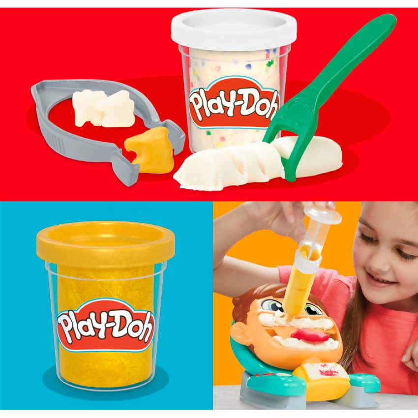 Play-Doh - Silly Smiles Dentist Kit - Hasbro - Image 4
