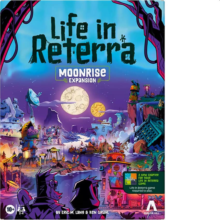 Avalon Hill - Life In Reterra Moonrise Game Expansion - Hasbro Games