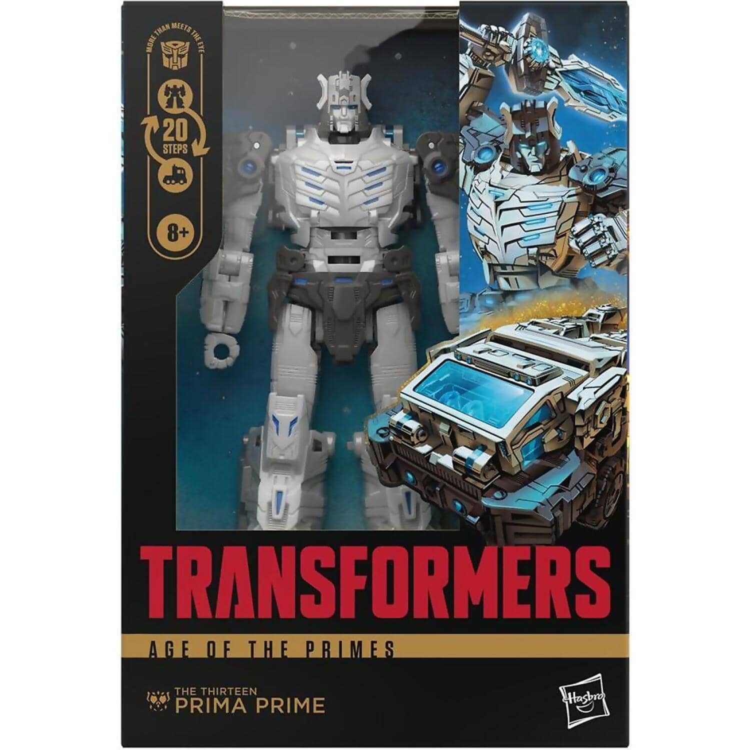 Transformers - Transformers Age Of The Primes Voyager Class The Thirteen Prima Prime 7-inch Action Figure - Hasbro