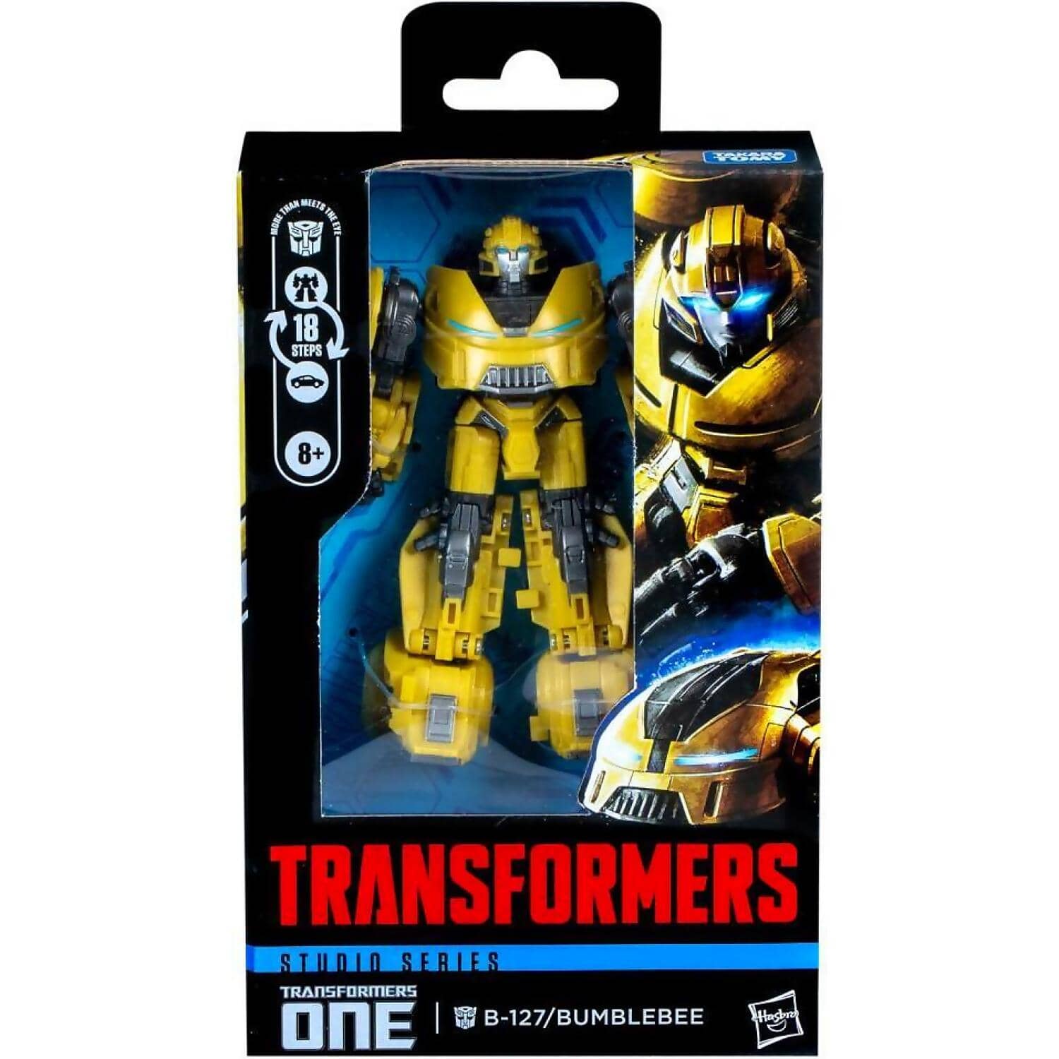 Transformers - Studio Series Deluxe Class Transformers One Bumblebee (B-127) 4.5-inch Action Figure - Hasbro