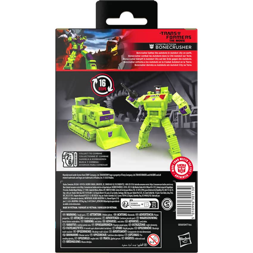 Transformers - Generation Studio Series Bonecrusher 4.5-inch Action Figure - Hasbro - Image 6