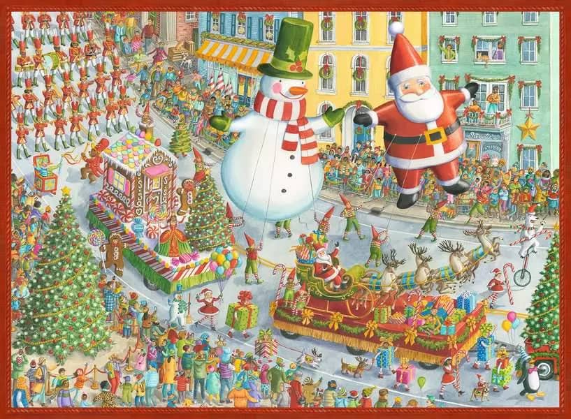 Ravensburger - Here Comes Christmas! Jigsaw Puzzle 500pc - Image 2