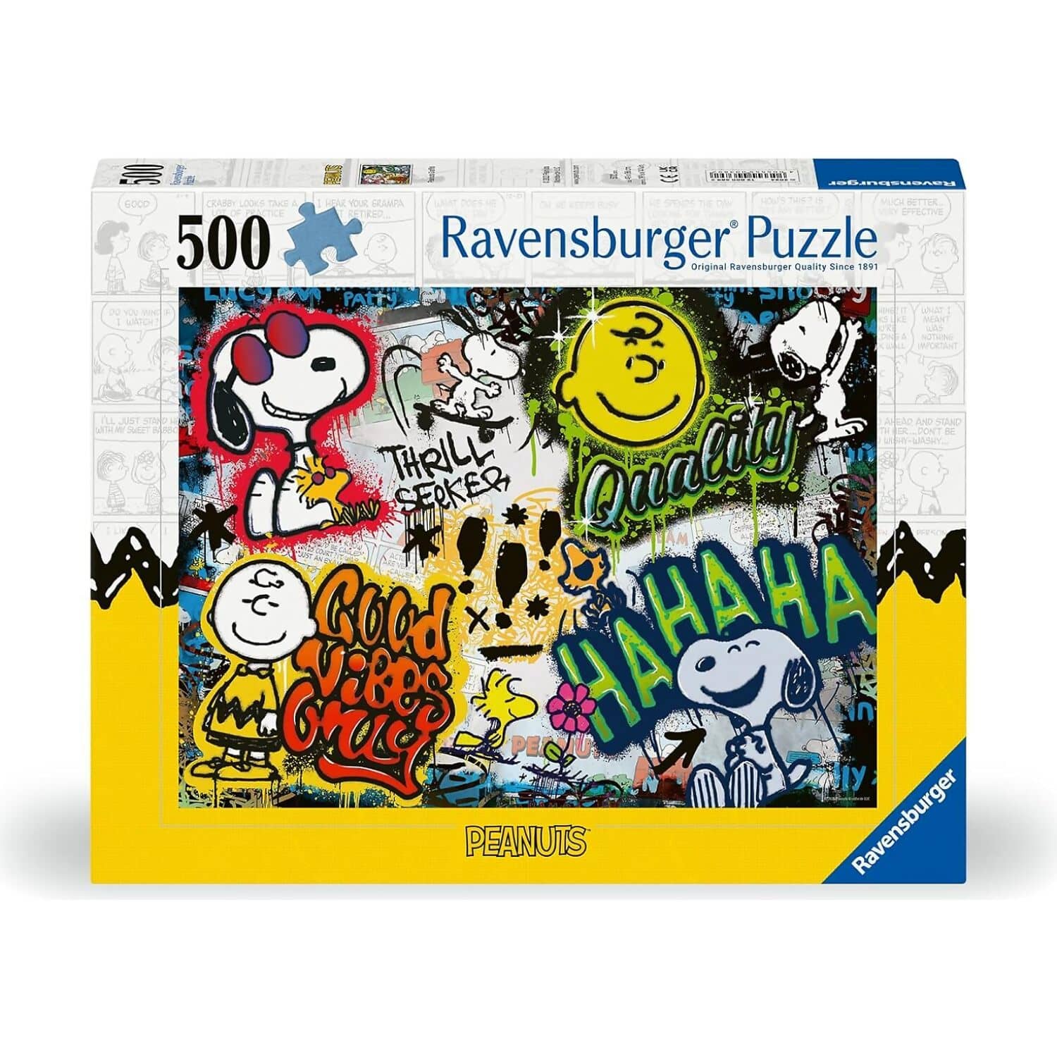 Ravensburger - Peanuts Graffiti Jigsaw Puzzle 500pc