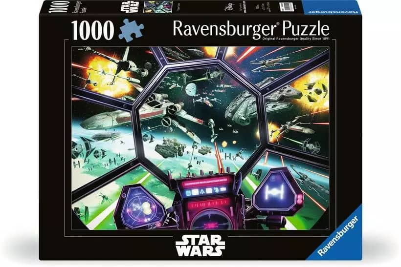 Ravensburger - Star Wars Tie Fighter Cockpit Jigsaw Puzzle 1000pc