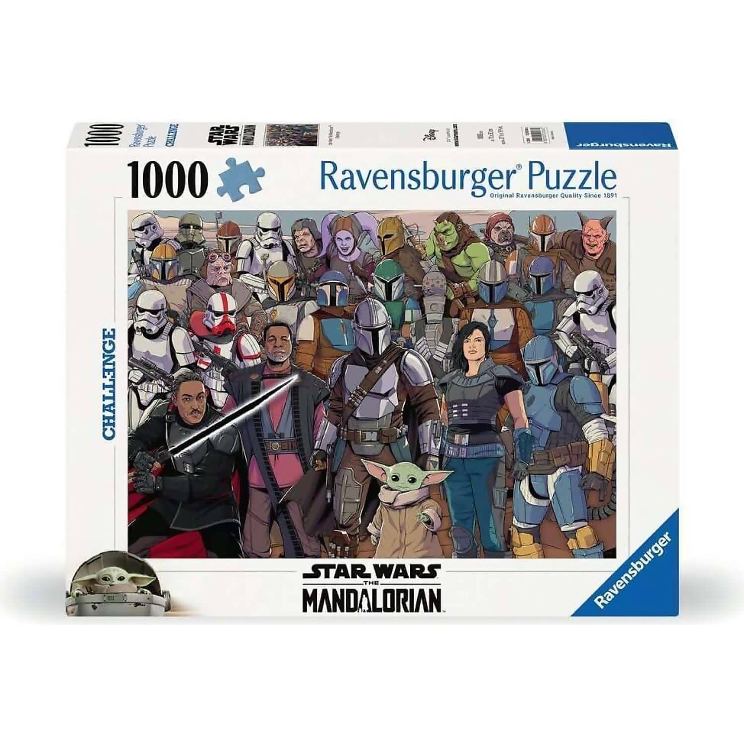 Ravensburger - Star Wars The Mandalorian Challenge Jigsaw Puzzle 1000pc