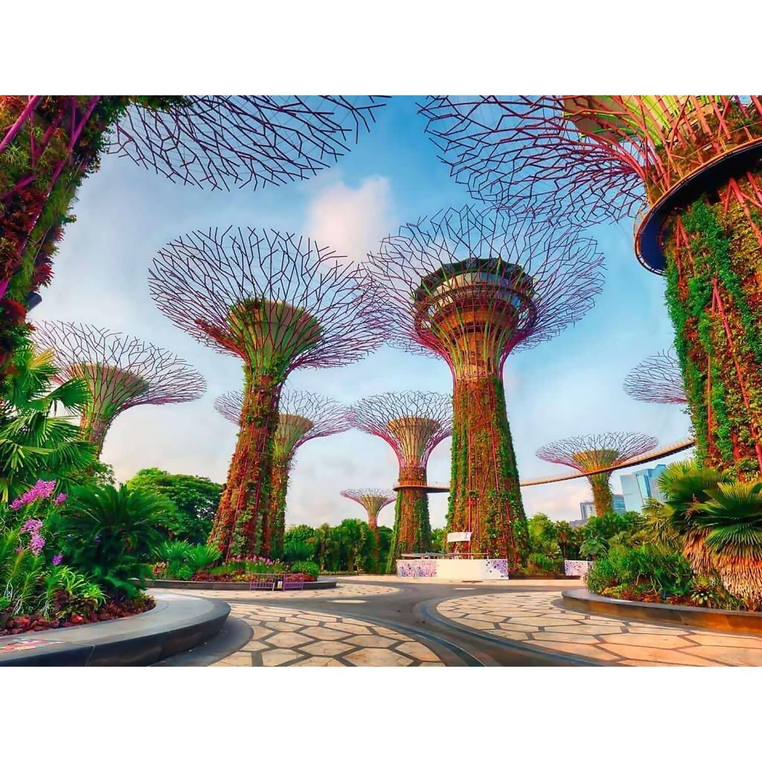 Ravensburger - Garden By The Bay In Singapore Jigsaw Puzzle 1500pc - Image 2