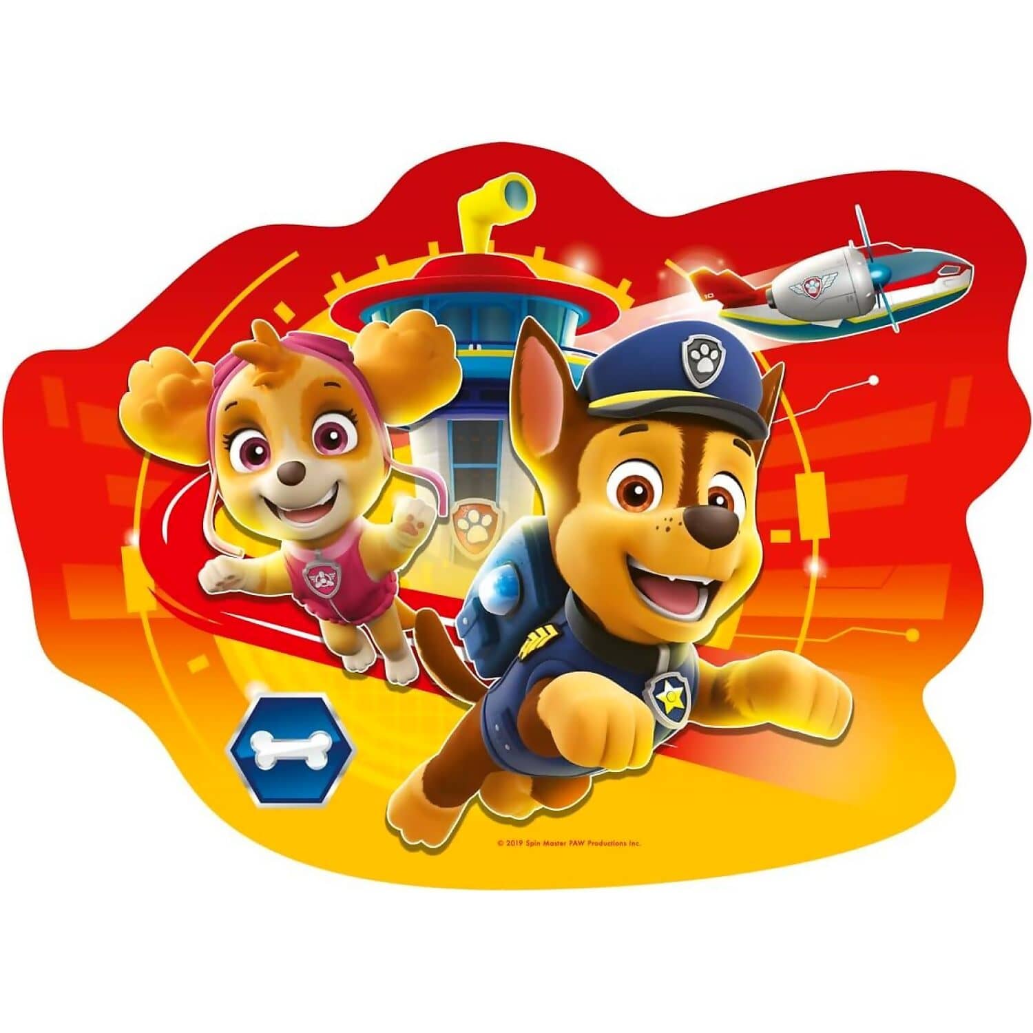 Ravensburger - Paw Patrol Pups Away Shaped Jigsaw Puzzle 4 In A Box - Image 3