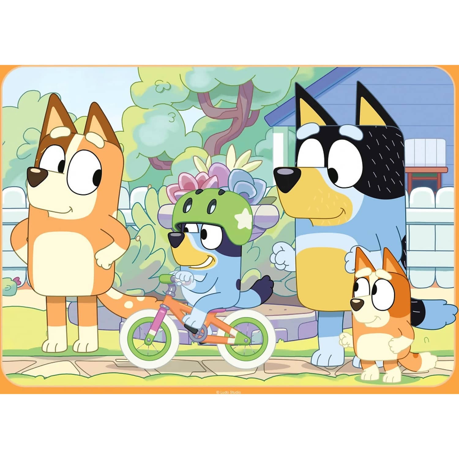 Ravensburger - Bluey And Friends Gotta Be Done! Bumper Pack Jigsaw Puzzle 4 X 42pc - Image 2