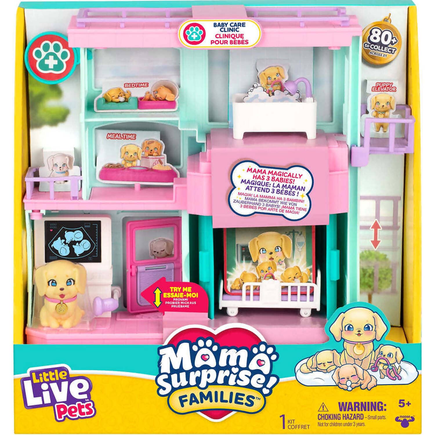 Little Live Pets - Mama Surprise! Families Baby Care Clinic