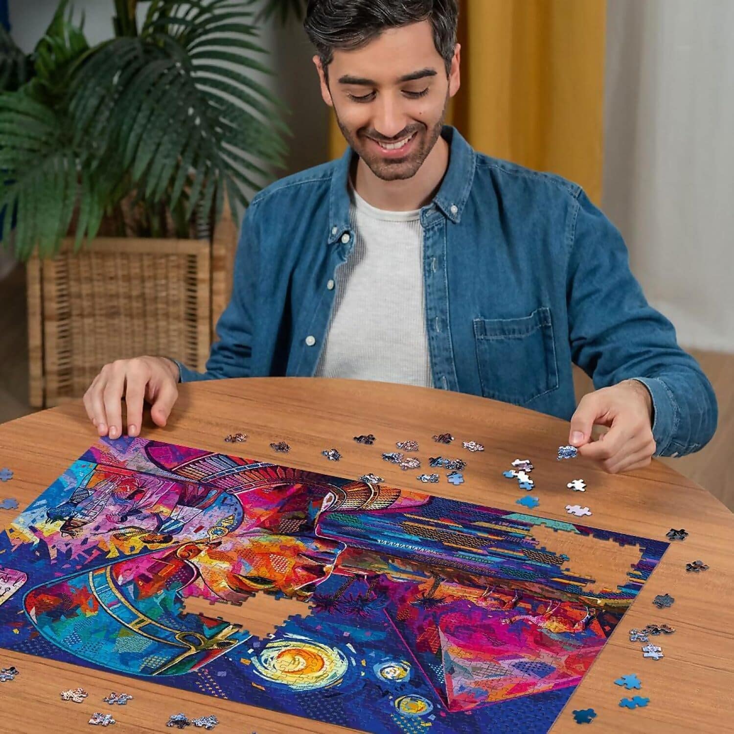 Ravensburger - Nefertiti On The Nile Jigsaw Puzzle 1000pc - Image 3