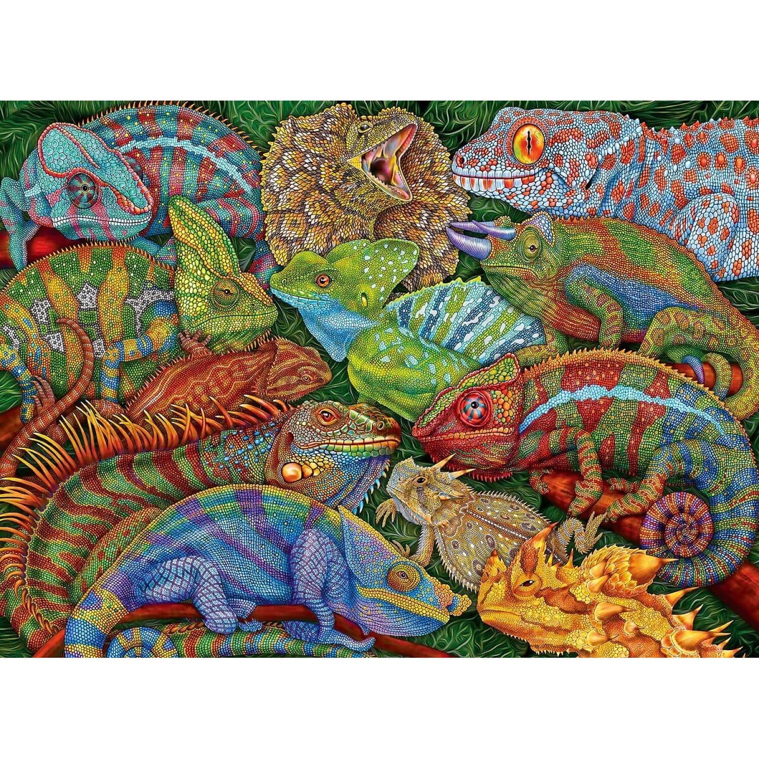 Ravensburger - Riveting Reptiles Jigsaw Puzzle 300pc - Image 2