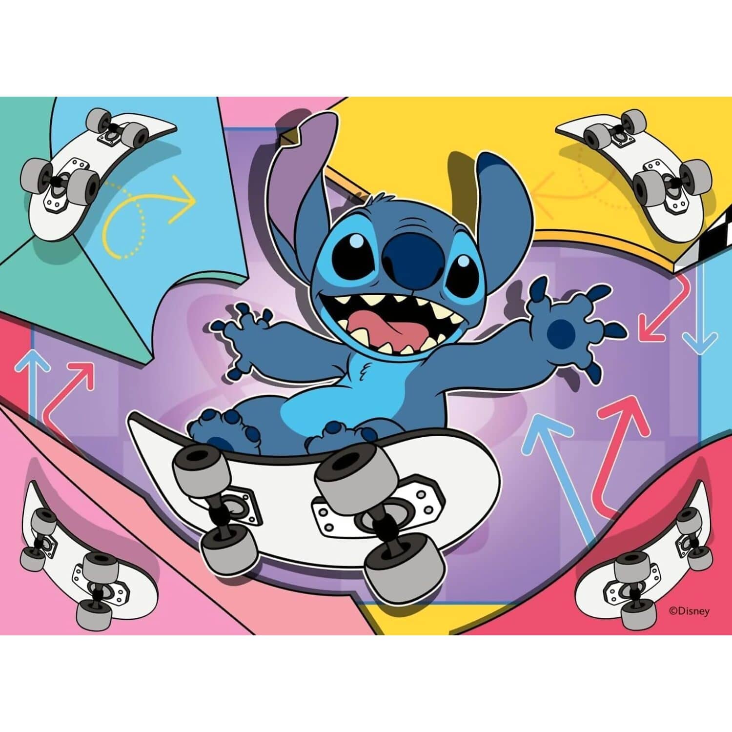Ravensburger - Disney Stitch 4 X Jigsaw Puzzle 12 16 20 & 24pc - Image 3
